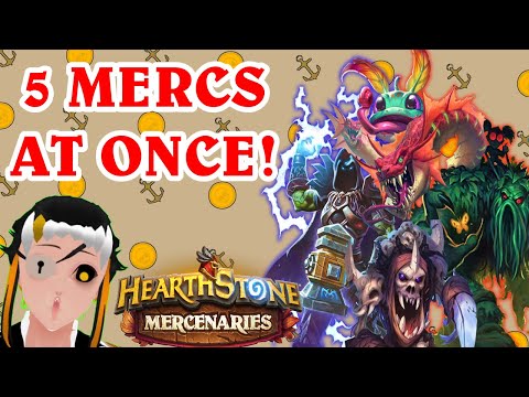 Hey Everyone Get in HERE! Merc Edition | Hearthstone Mercenaries PVP Team