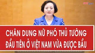 Portrait of the first female Deputy Prime Minister in Vietnam just elected