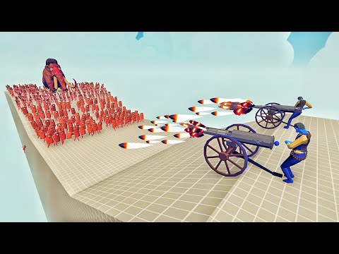 100x TRIBAL ARMY vs 2x EVERY GOD - Totally Accurate Battle Simulator TABS