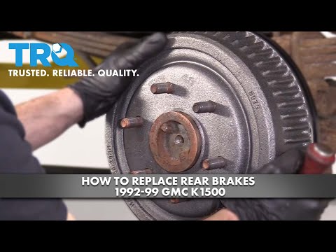 How To Replace Rear Brakes 1992-99 GMC K1500