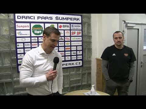 33. kolo 2021/2022: Šumperk - Jihlava 3:4, trenéři