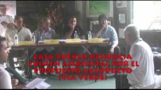 preview picture of video 'Casa Pueblo -  Grupos Comunitarios en lucha contra el gasoducto'