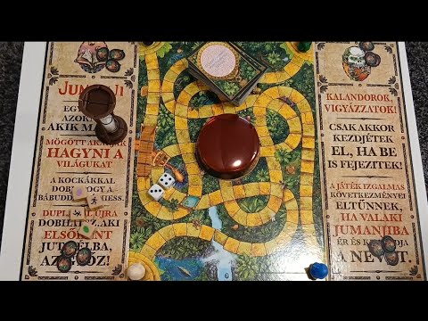 Jumanji társasjáték bemutató - Toysforevery1