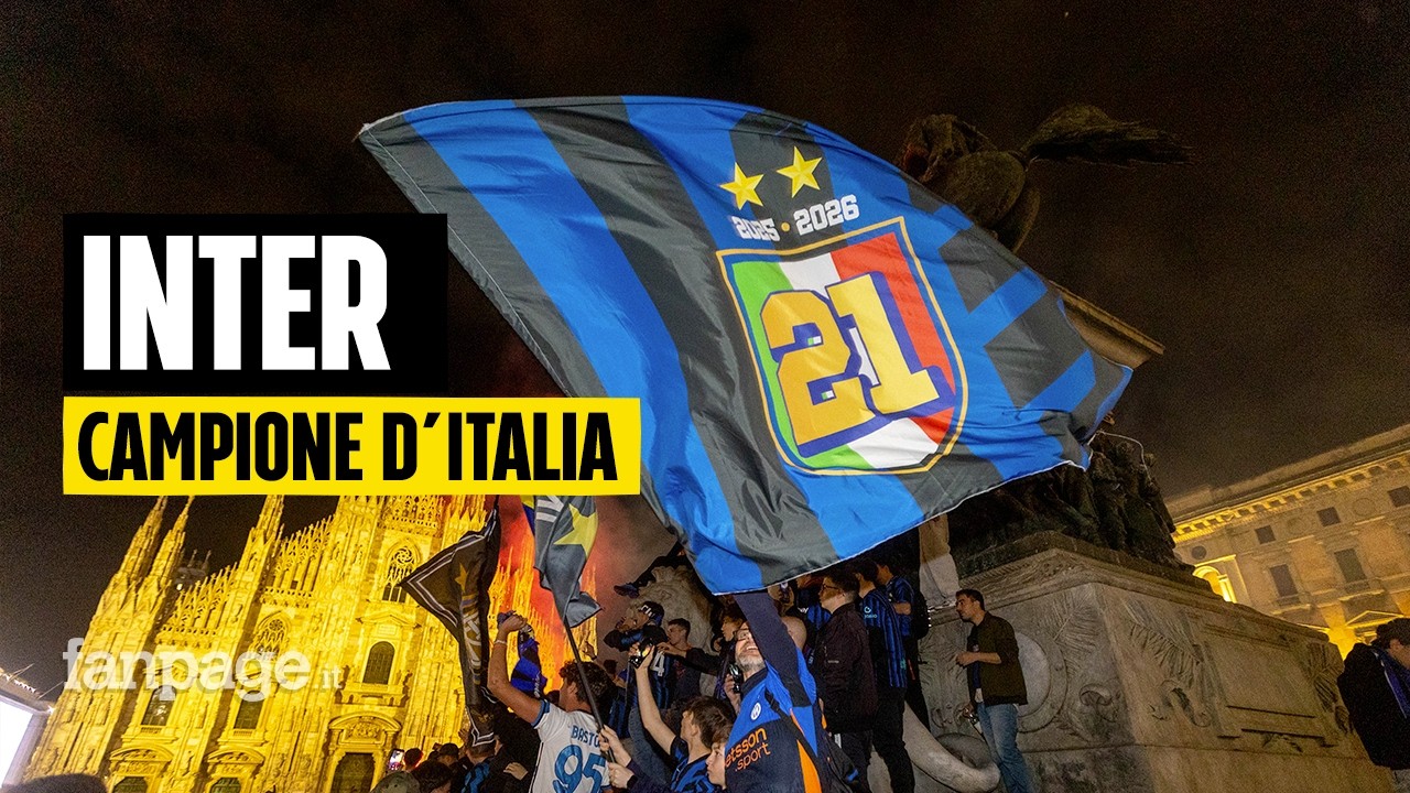 La Festa Scudetto dell'Inter Campione d’Italia per la 21esima volta 