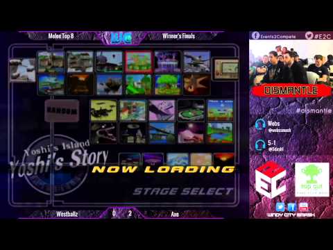 Dismantle - Westballz (Falco) vs. Axe (Pikachu) Melee Winner's Finals