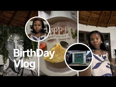 South African YouTuber| Birthday Vlog| Dinner 🍽️| Etjanini| errand run