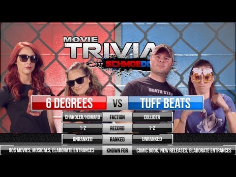 movie trivia schmoedown- 6 degrees vs tuff beats LOSERS BREAK UP- reaction