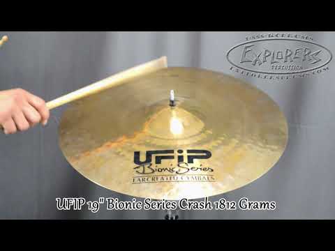 UFIP 19" Bionic Crash Cymbal - 1812G