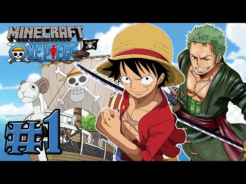 SizzleGames - Minecraft One Piece Roleplay Episode 1: A Pirate's Life For Me | (One Piece Mod)