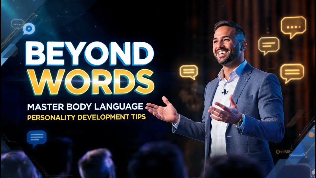 Beyond Words: Non Verbal Communication | Body Language | Personality Development