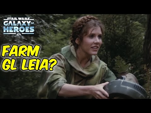 When To Start Farming GL Leia? SWGOH