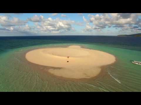 Ilot sable blanc à Mayotte