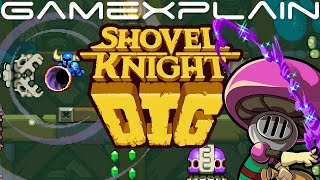 Shovel Knight Dig DIRECT FEED Demo Gameplay (Nintendo Switch)