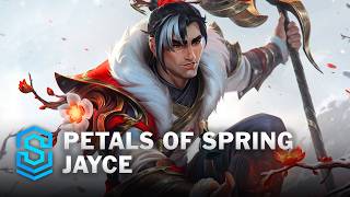 Petals of Spring Jayce Skin Spotlight - League of Legends