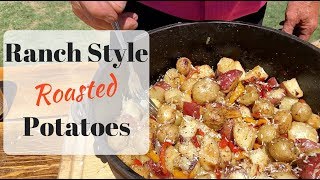 Oven Roasted Potatoes with Red Potatoes and Bell Peppers