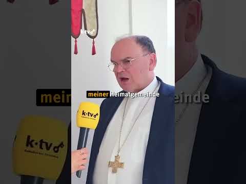 "I was just at First Communion..." – Bishop Bertram Meier remembers #shorts