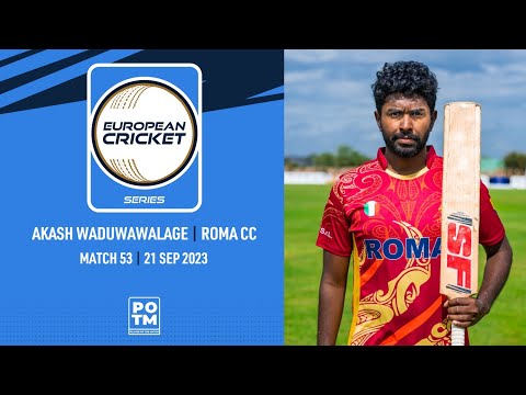 POTM: A.Waduwawalage - RCC vs KEL | Highlights | ECS Italy, Rome | 21 Sep 2023 | ECS23.882