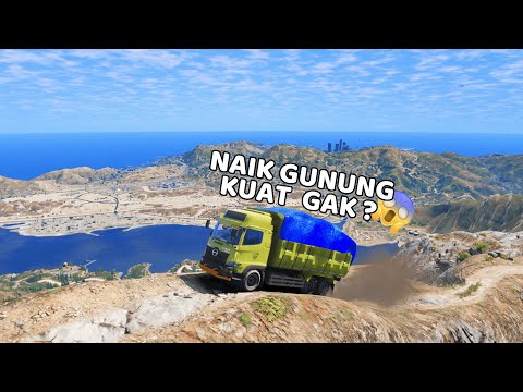SUPIR TRUK MENDAKI GUNUNG TERTINGGI - GTA 5 MOD