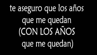 CON LOS AÑOS QUE ME QUEDAN   GLORIA ESTEFAN LETRA