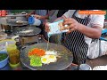 Four In One Fry Omelette Jay Bhole Omelette Center Adajan Surat Indian Street Food