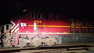 NS H61 at Buttonwood, Pa with NS 8104 Lehigh Valley Trailing
