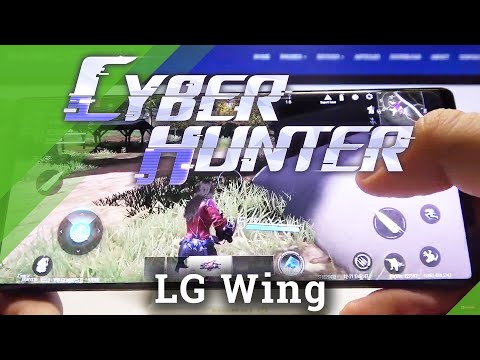 How Cyber Hunter Works on LG Wing – Efficiency Test
