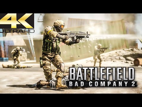 Battlefield Bad Company 2 - Arica Harbor - Multiplayer/RUSH - 4K