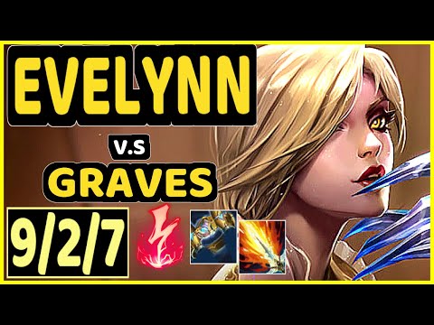 SELFMADE (EVELYNN) vs GRAVES - 9/2/7 KDA JUNGLE CHALLENGER GAMEPLAY - EUW