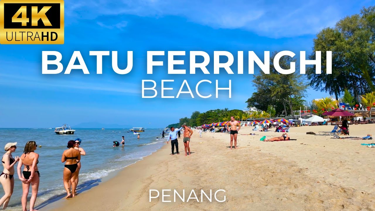 Embark on a captivating walking tour of Batu Ferringhi Beach.