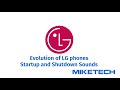 Evolution Of Startup And Shutdown Sounds From LG Phones 2000 2020