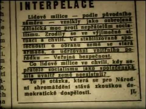 Lidové Milice - ozbrojená pěst dělnické třídy