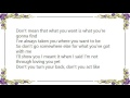 Holly Dunn - I'm Not Through Loving You Yet Lyrics