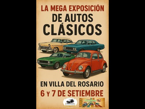 1er Encuentro de Vehículos Clásicos de Villa del Rosario Paraguay 2025 (1ra parte) sept 2025