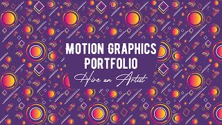 Motion Graphics Designer Showreel | سابقة أعمال موشن جرافيك
