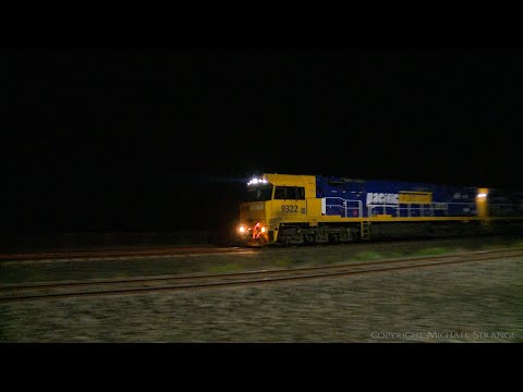3MA5 Container Freight With 93 Class Locomotives (7/7/2020) - PoathTV Australian Trains & Railways