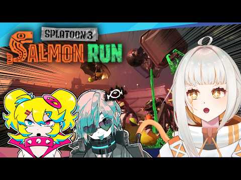 【スプラトゥーン3】オカシラ連合に向けて練習サモラン!【ドーナ・マアル/個人Vtuber】