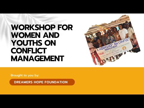 Workshop for Women and Youths on Conflict Management