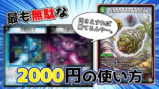 【デュエマ】最も無駄な2000円の使い方。