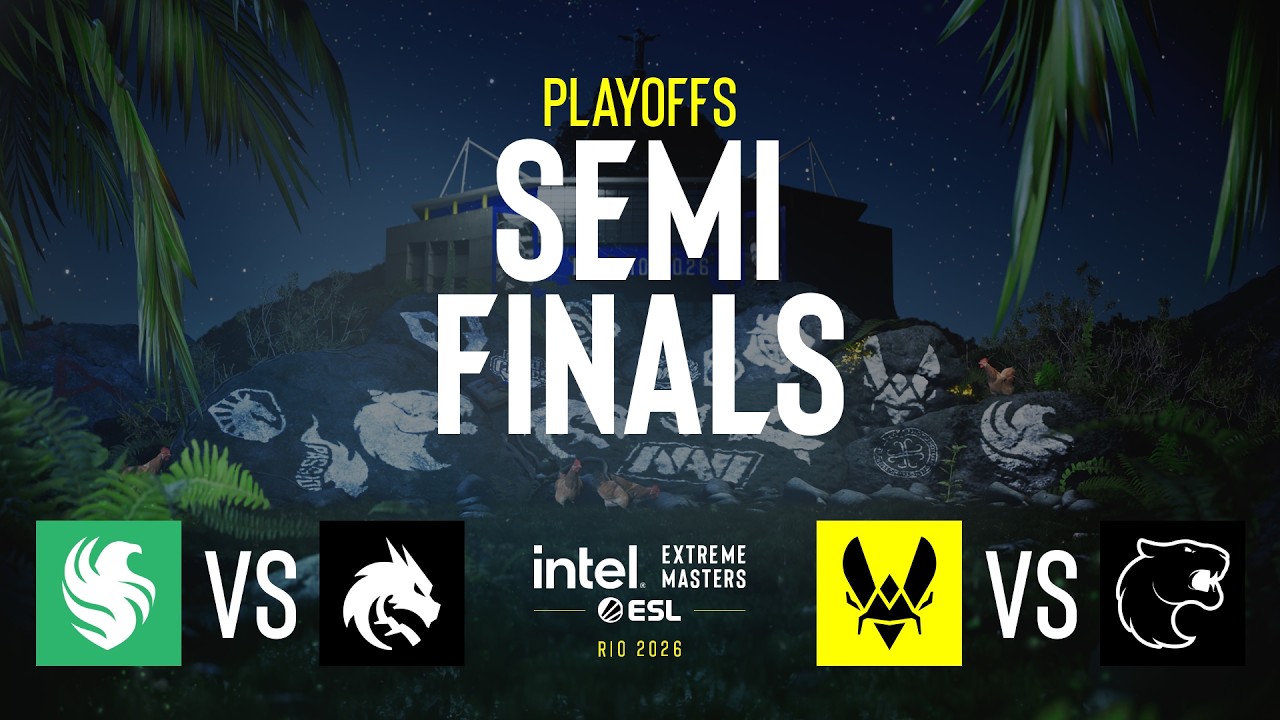 Team Vitality vs FURIA - IEM Rio 2026 - Semifinals