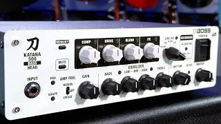 Video thumbnail for Boss Katana 500 Bass Head by The Bass Channel
