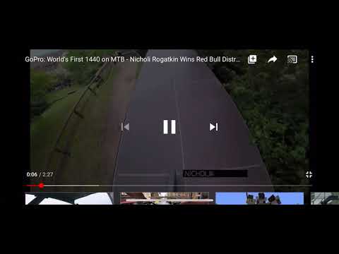 My worlds first 1440 on mtb