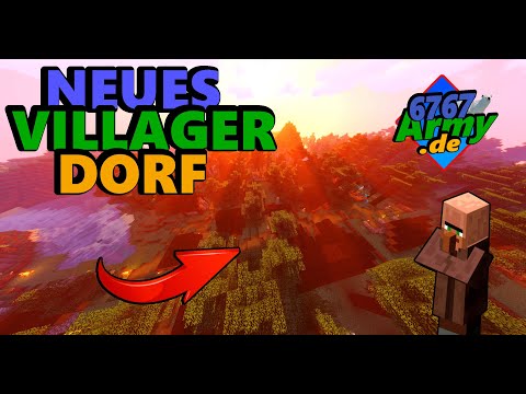 Ein KOMPLETT Neues MINECRAFT VILLAGER DORF finden?!?! MINECRAFT PROJEKT | 6767Army.de