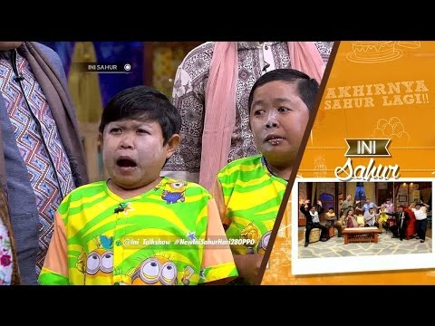 Ini Sahur 03 Juli 2016 Part 7/7 - Ririn Dwi Ariyanti, Dimas Seto dan Selena Maria