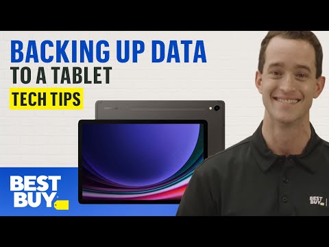 Backing Up Data to a Tablet - Tech Tips from Best Buy
