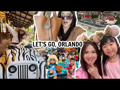 PARTICIPE DA DIVERSÃO 🤩 CHARIS 'FAMÍLIA' EM ORLANDO | NO MEU PICOTIN 18 | LOTTE MART, DISNEY SPRINGS, LEGO etc.