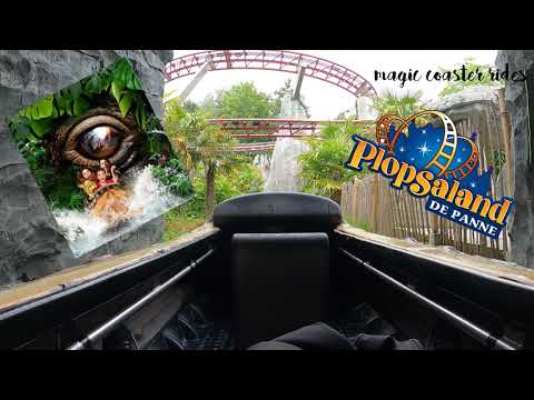 onride: dino splash 4k/ POV 2021 Plopsaland de panne