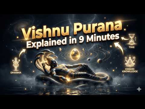 Vishnu Purana in 9 Minutes | Universe, Dharma, Kalki Avatar & Vedic Science Explained | Real2Real