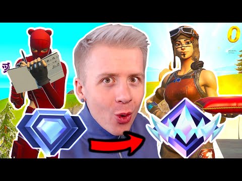 ICH versuche den HÖCHSTEN RANK in FORTNITE zu erreichen ! [GUTES FINALE !]