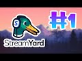 Livestreaming On StreamYard 1
