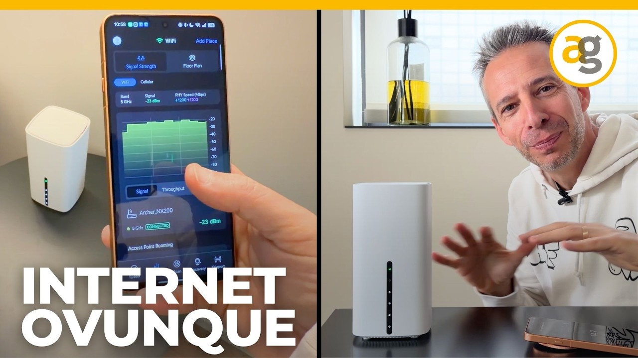 MAI PIU' SENZA INTERNET. Recensione MODEM 5G da INTERNO e ESTERNO + MESH di TP-Link